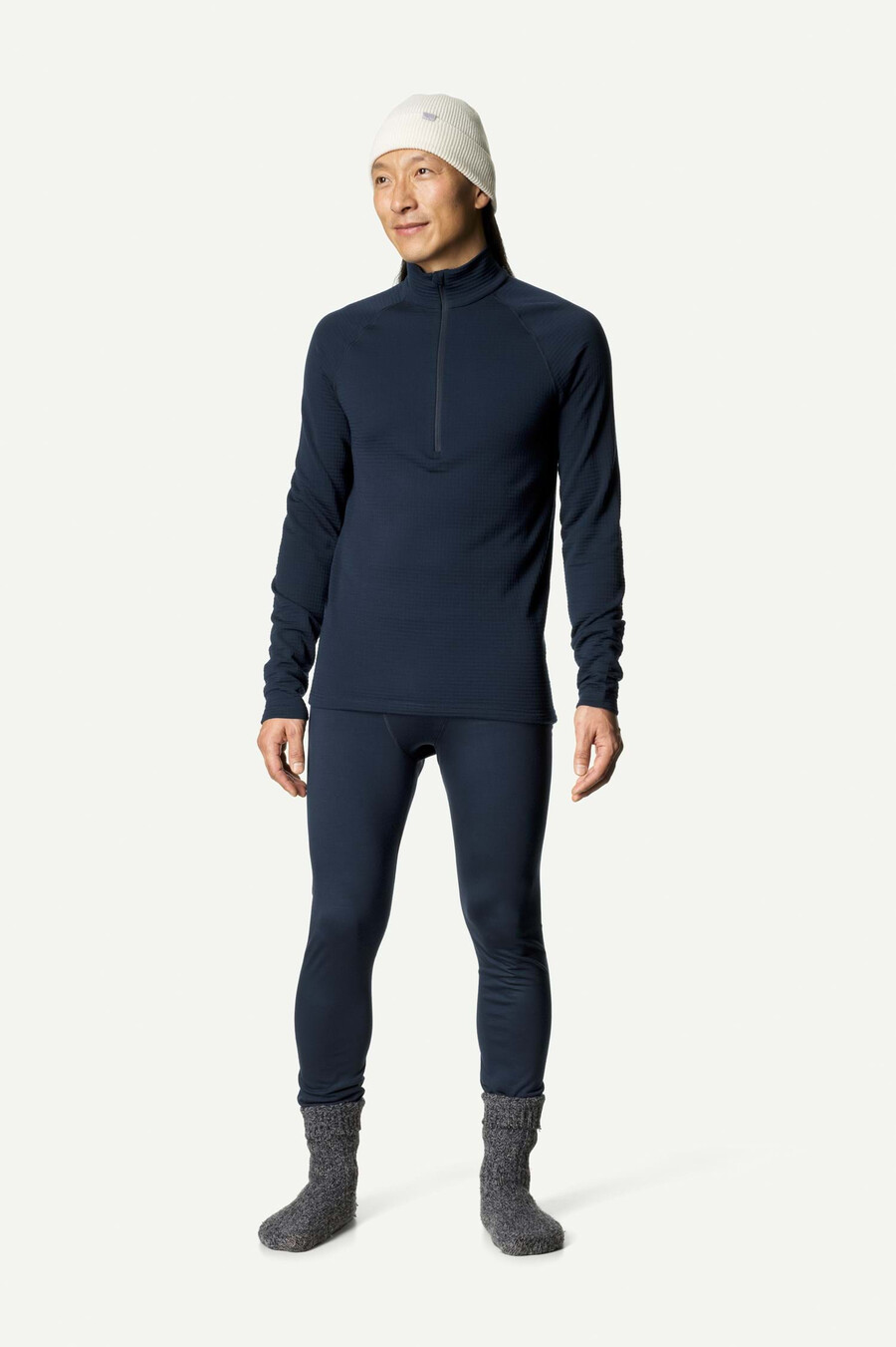 ms desoli thermal half zip