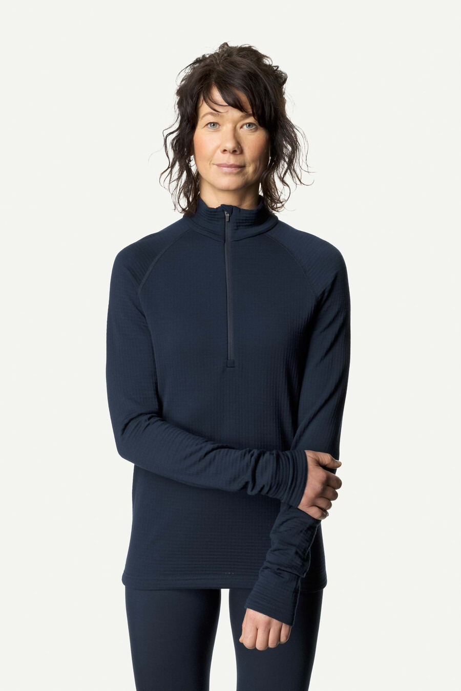 ws desoli thermal half zip